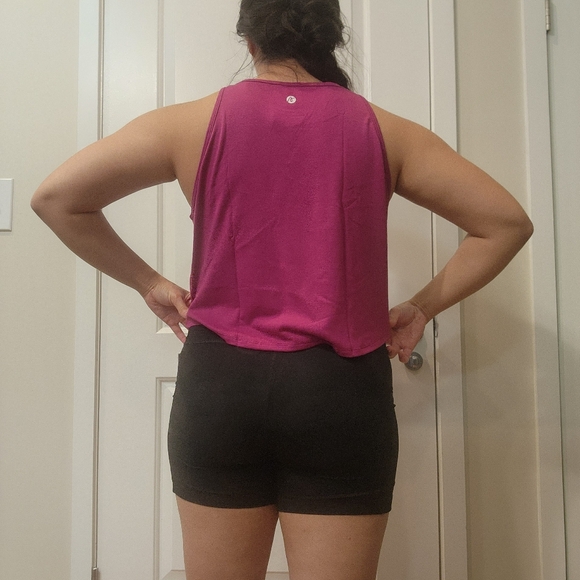NWT Aybl Magenta Crop Tank - Picture 2 of 3